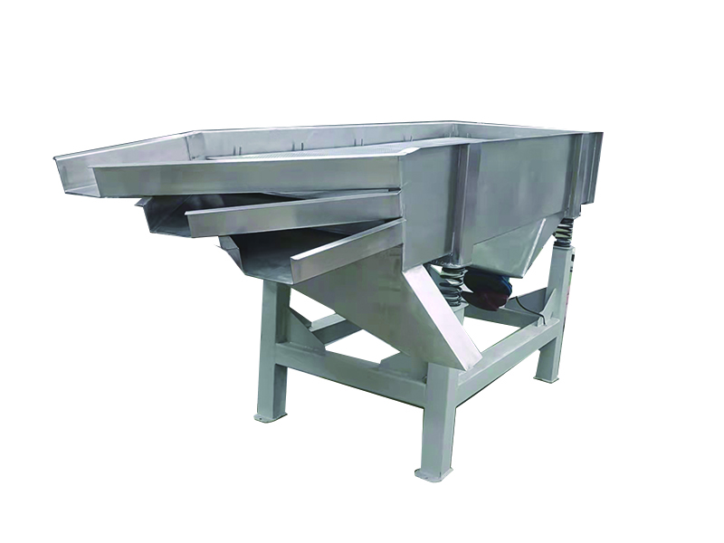 新鄉(xiāng)智拓機械三層直線篩試料視頻